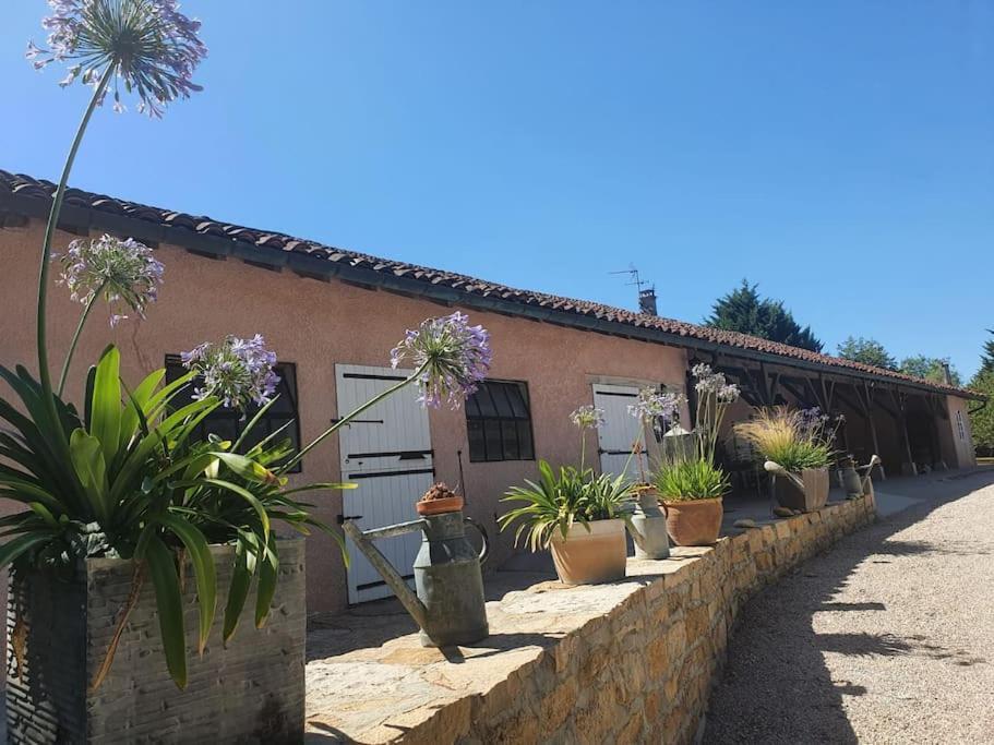 Dependance Pour 1 A 4 Pers Au Calme Dans Propriete Villa Marboz Exteriör bild