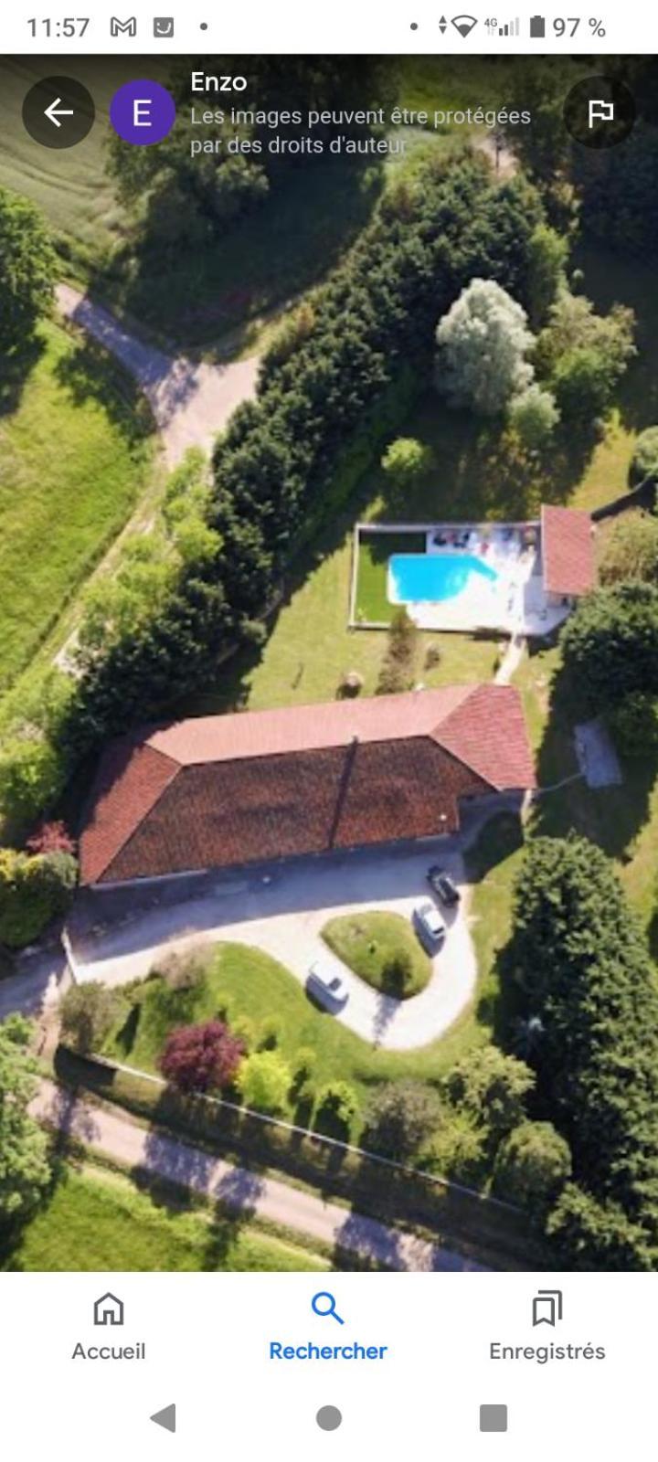 Dependance Pour 1 A 4 Pers Au Calme Dans Propriete Villa Marboz Exteriör bild
